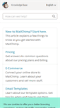 Mobile Screenshot of kb.mailchimp.com